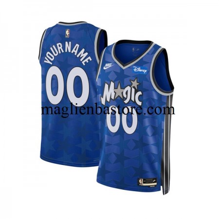 Maglia NBA Orlando Magic Personalizzate Nike 2023-2024 Classic Edition Blu Swingman - Uomo